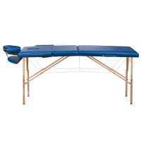 Masážní a rehabilitační skládací stůl BS-523 - modrý
