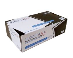 GLOVES4ALL jednorázové nitrilové rukavice bílé XL - 1000ks