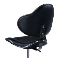 Kosmetická stolička s opěrkou BD-9933 černá